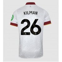 Dres West Ham United Max Kilman #26 Rezervni 2024-25 Kratak Rukav